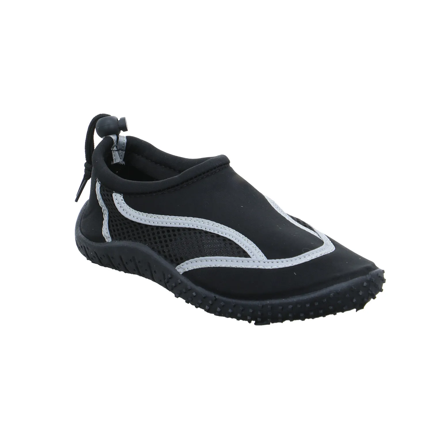 * BADSCHUHE UNISEX Schwarz Synthetik * BADSCHUHE UNISEX Schwarz Synthetik