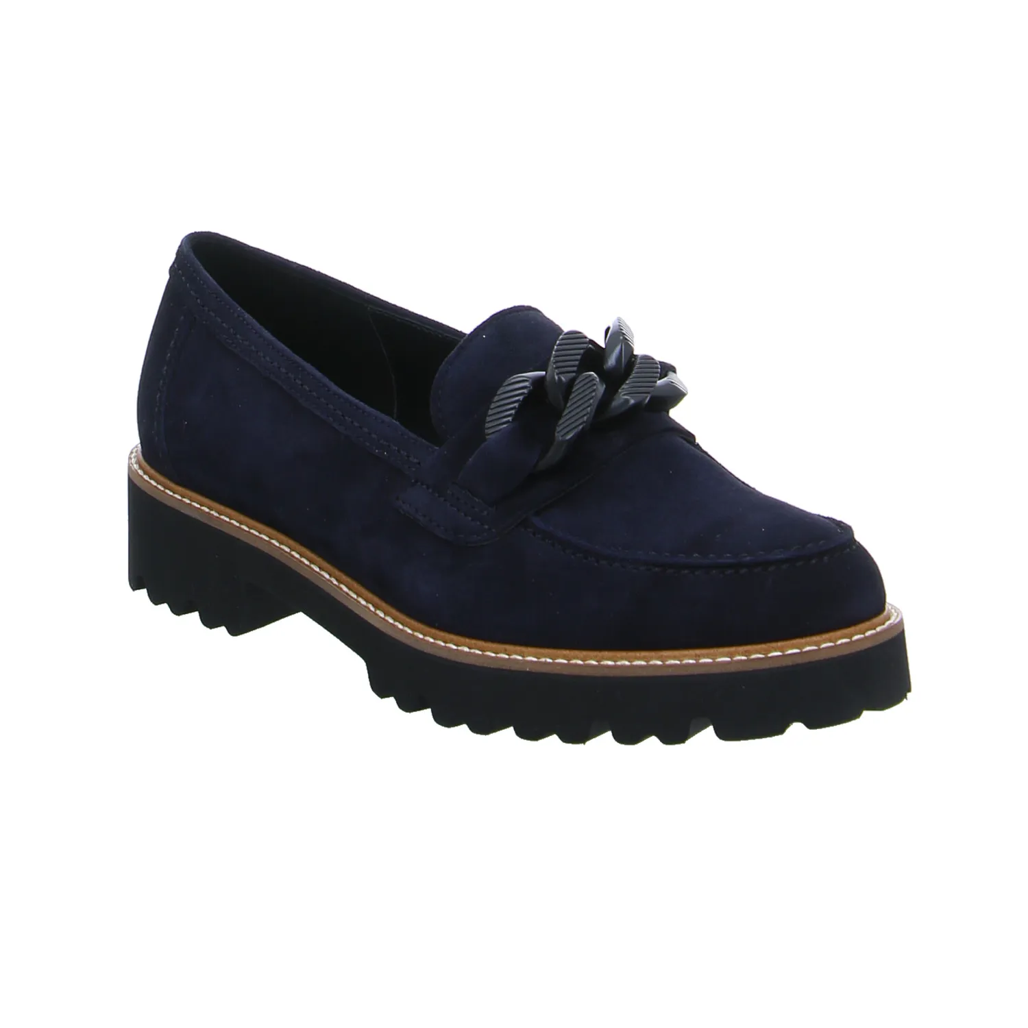 GABOR Slipper Blau Leder GABOR Slipper Blau Leder