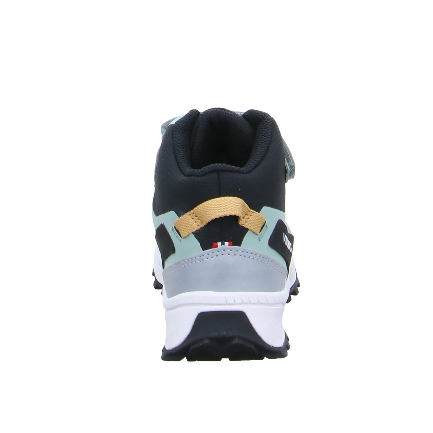 VIKING Sneaker high Kleinkinder-Halbschuh Klett Grün Textil VIKING Sneaker high Kleinkinder-Halbschuh Klett Grün Textil
