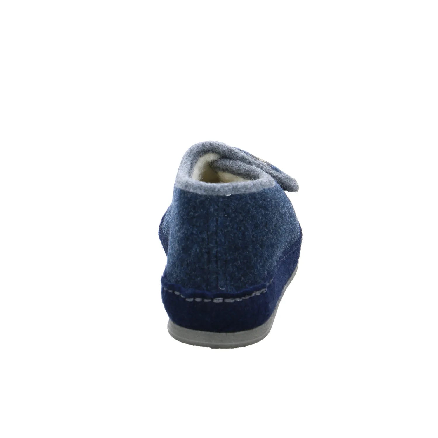 SCHAWOS Hausschuh Blau Textil SCHAWOS Hausschuh Blau Textil