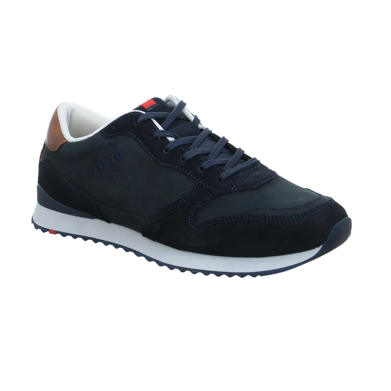 LLOYD Halbschuhe Sneaker Blau Leder LLOYD Halbschuhe Sneaker Blau Leder