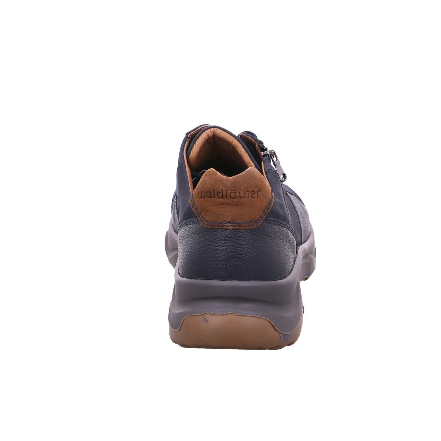 WALDLÄUFER Halbschuhe Sneaker Blau Leder WALDLÄUFER Halbschuhe Sneaker Blau Leder