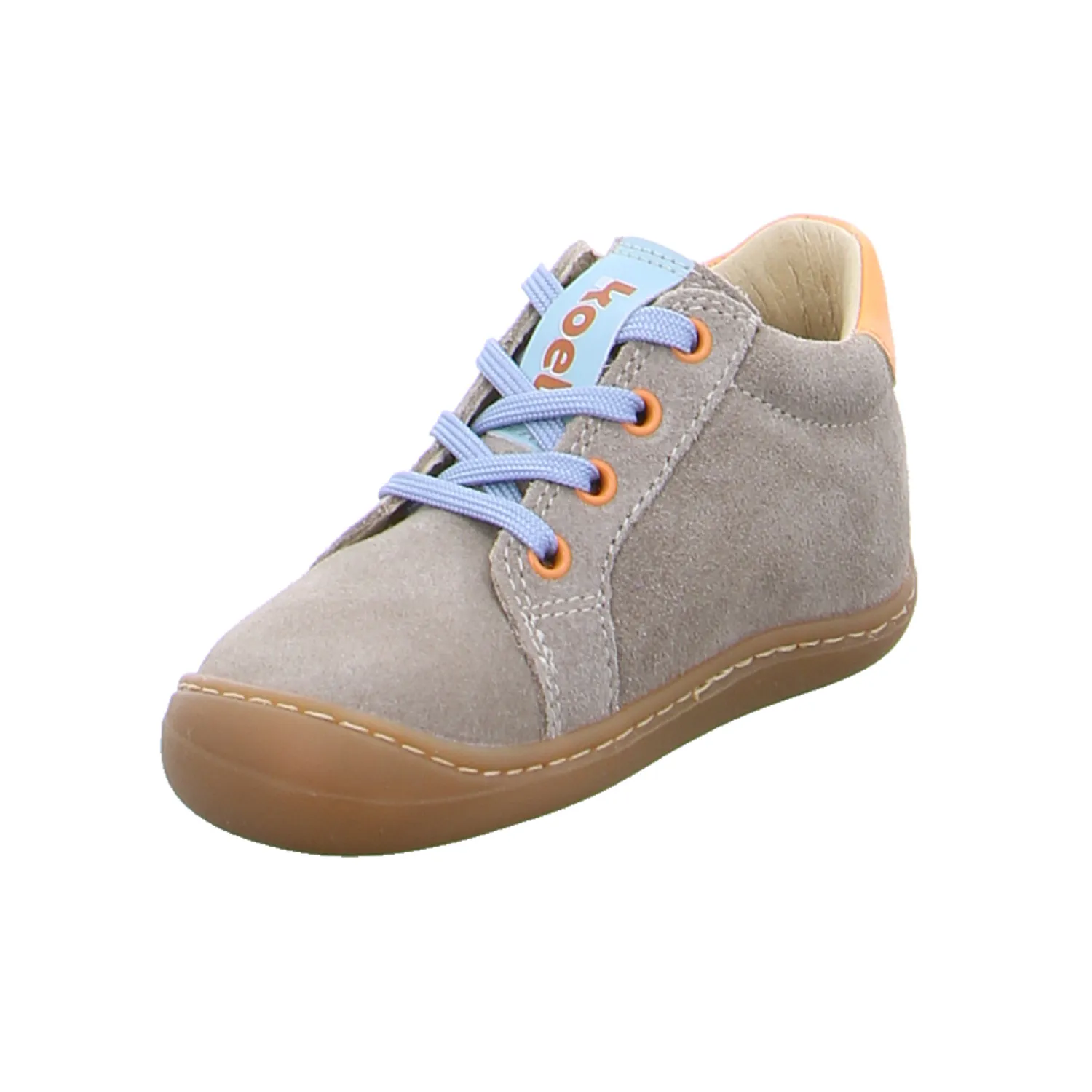 KOEL Barfussschuh Lauflernschuh Beige Leder KOEL Barfussschuh Lauflernschuh Beige Leder