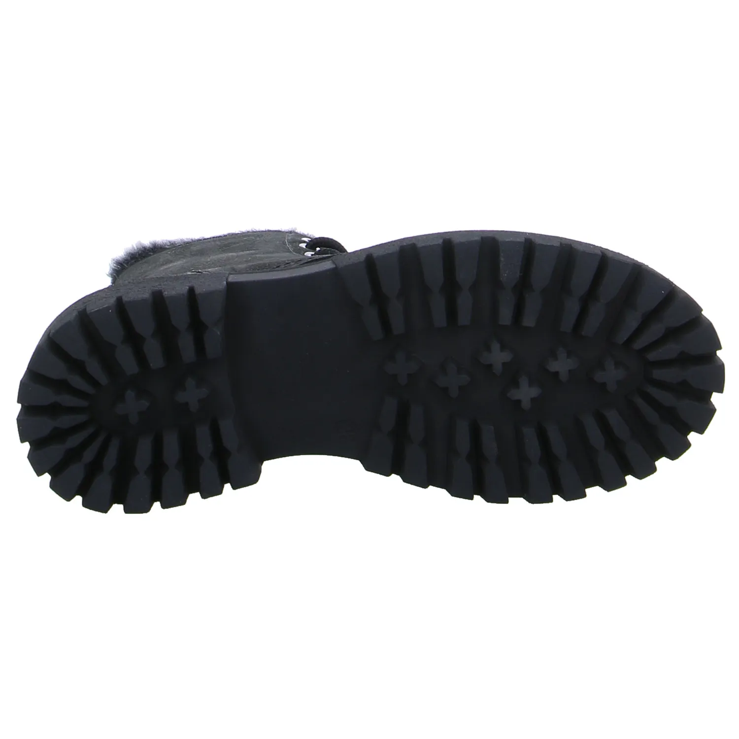 SCHUHENGEL Boot Schwarz Leder 