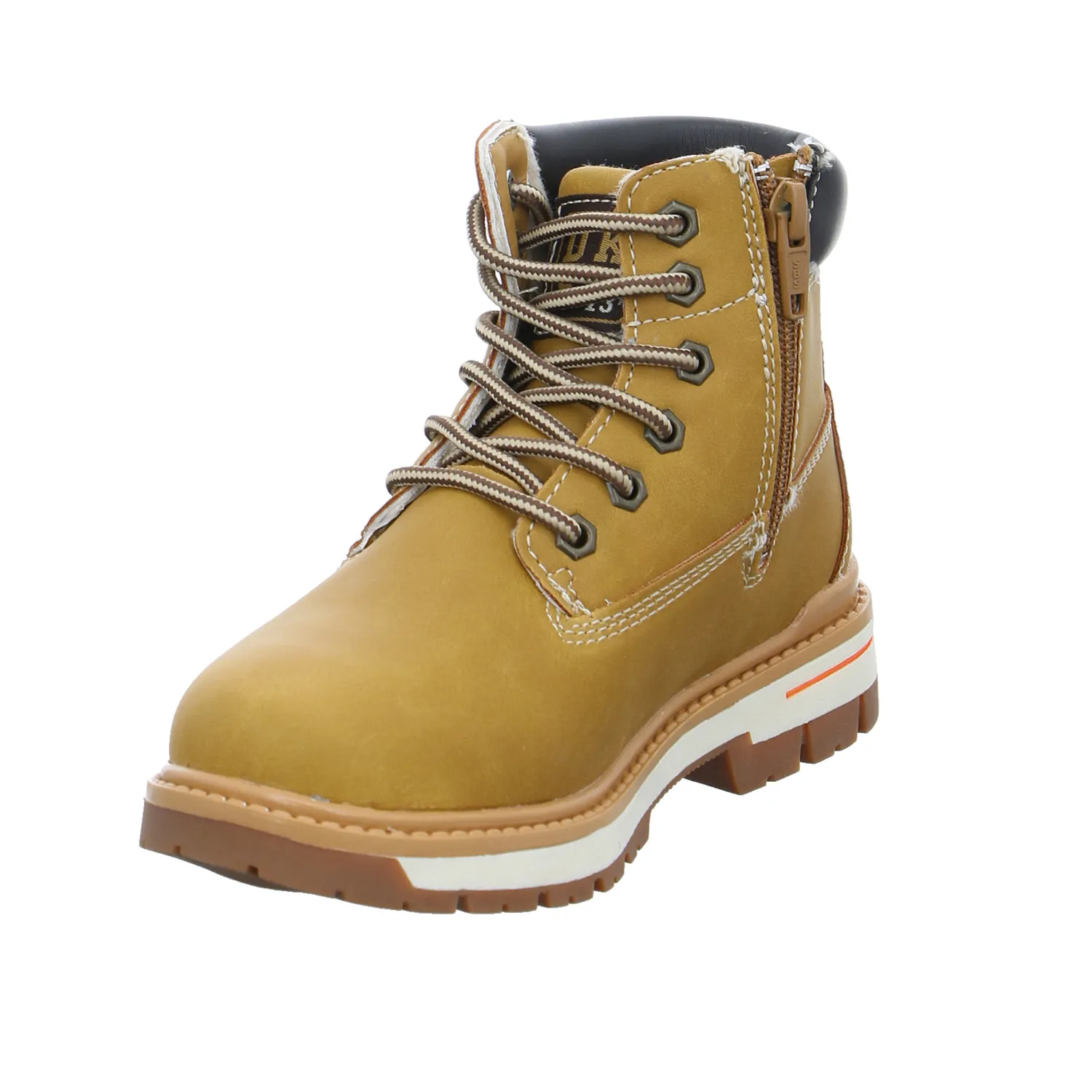 DOCKERS Winter-Boot Jungen-Winter-Bottine Camel Lederimitat DOCKERS Winter-Boot Jungen-Winter-Bottine Camel Lederimitat