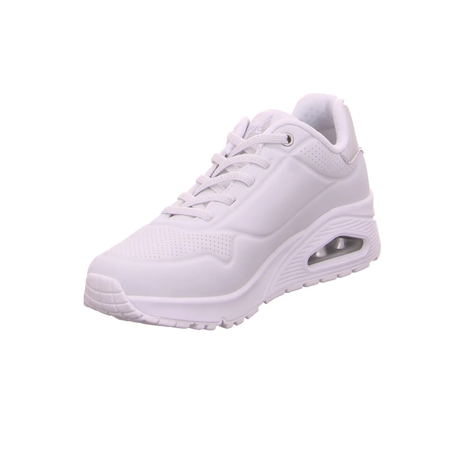 SKECHERS Sneaker Weiss Lederimitat 