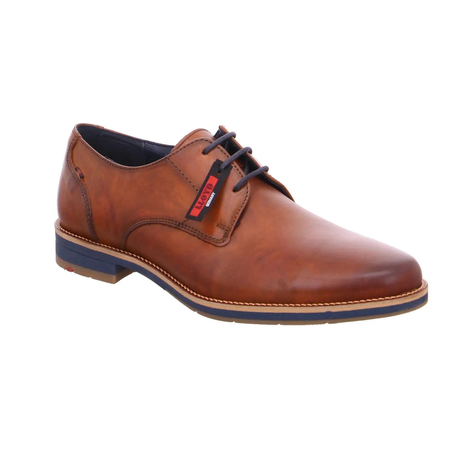 LLOYD Halbschuh-City Cognac Leder LLOYD Halbschuh-City Cognac Leder