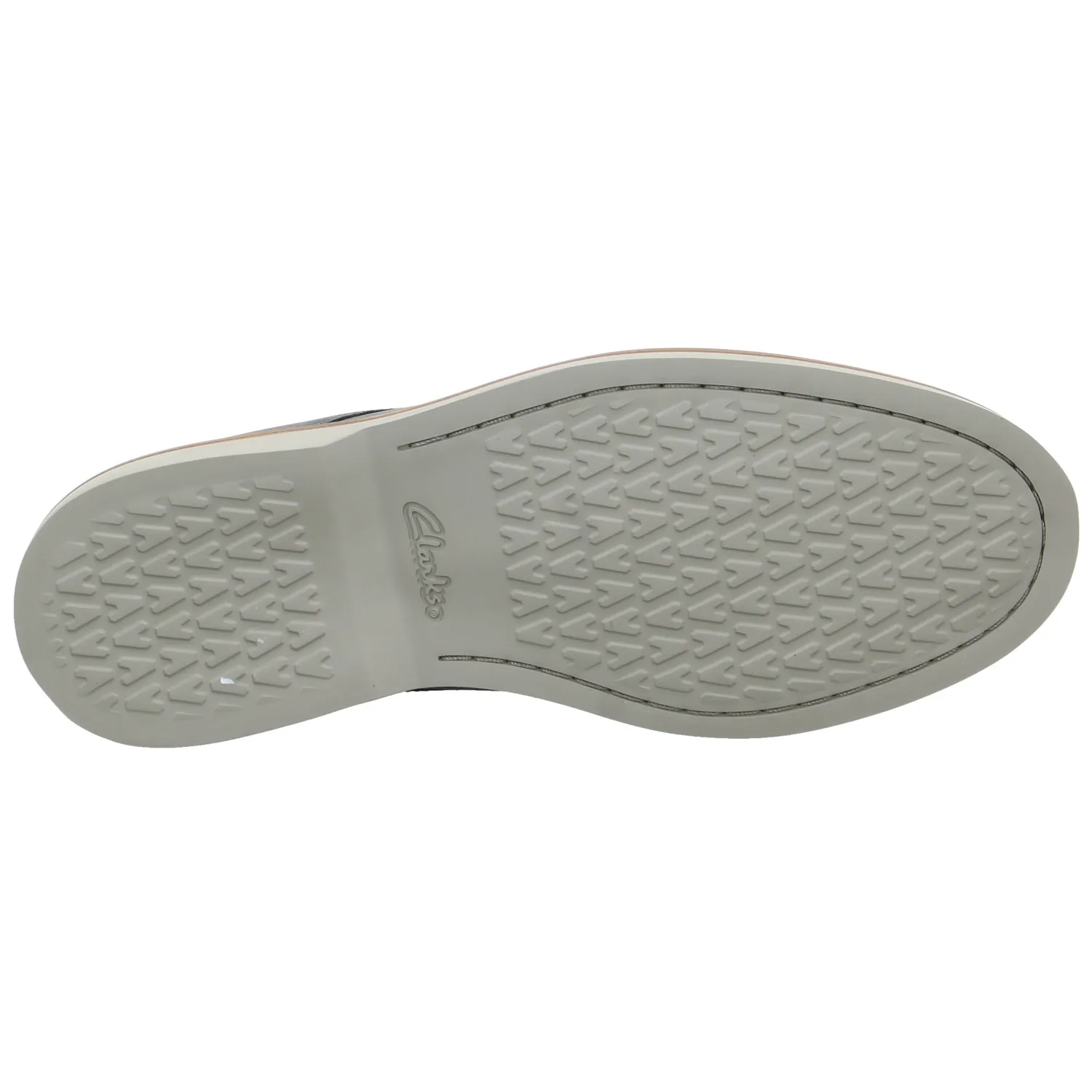 CLARKS Halbschuh-City Grau Leder CLARKS Halbschuh-City Grau Leder