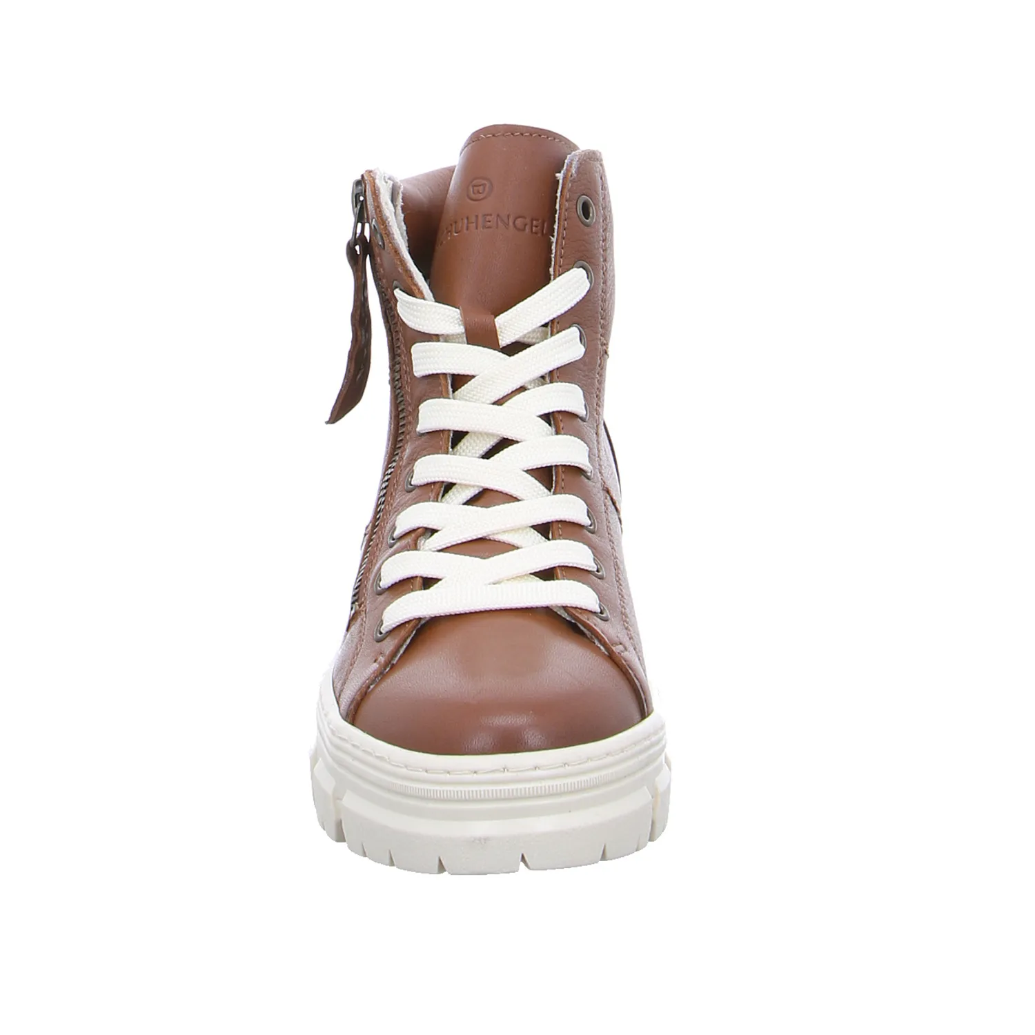 SCHUHENGEL Boot Cognac Leder SCHUHENGEL Boot Cognac Leder
