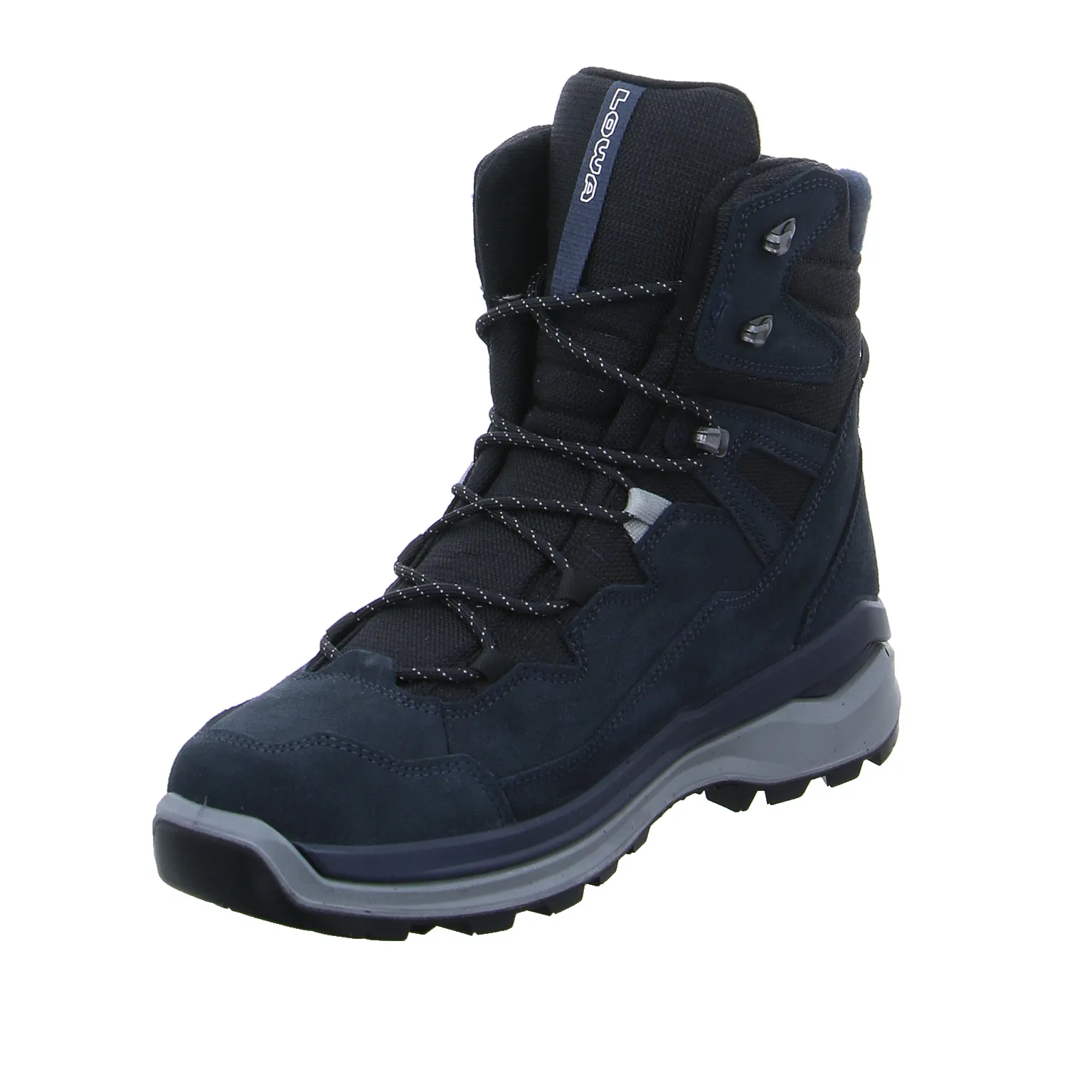 LOWA Snowboots Blau Leder LOWA Snowboots Blau Leder