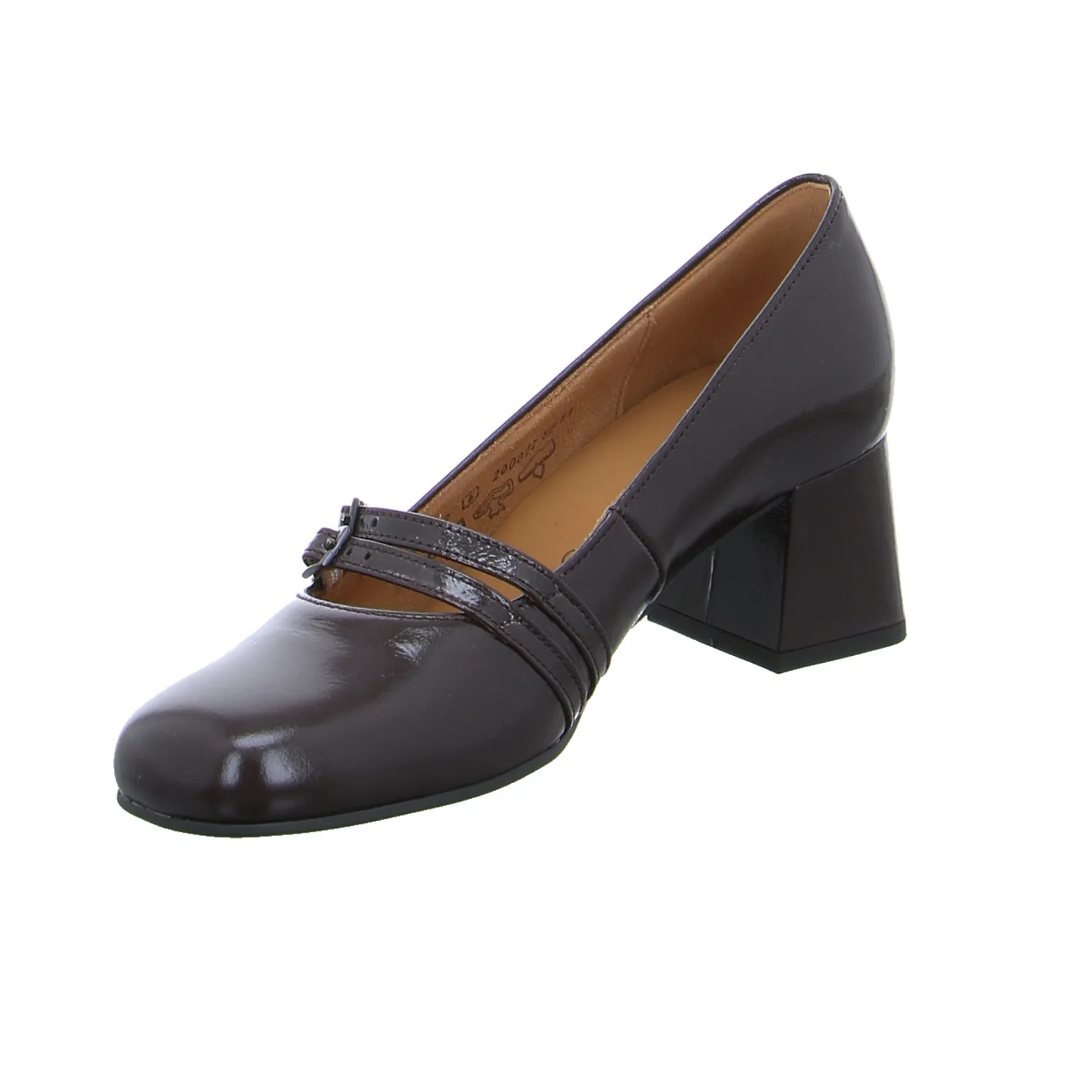 GABOR Pumps Braun Leder 