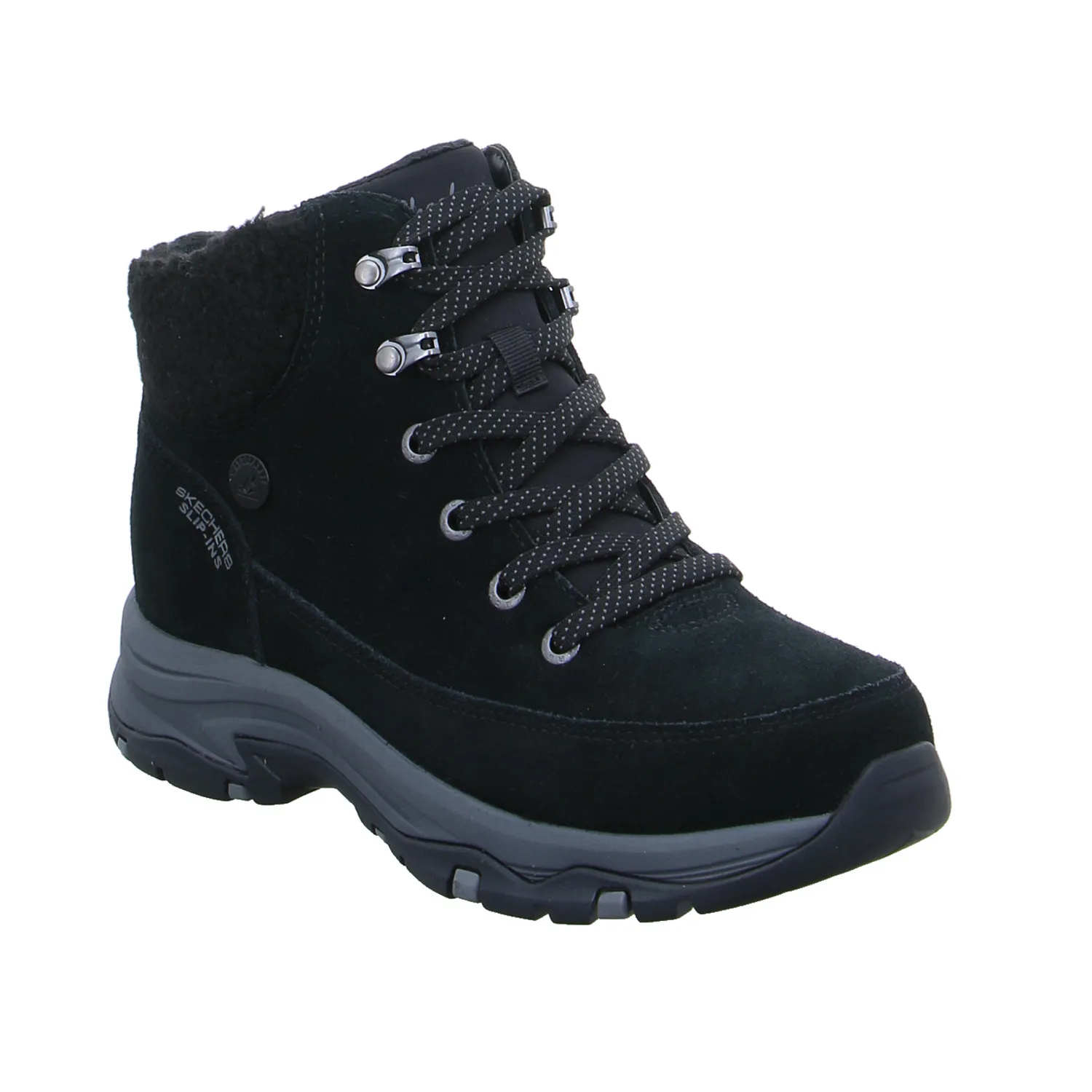 SKECHERS Snowboot Schwarz Leder SKECHERS Snowboot Schwarz Leder