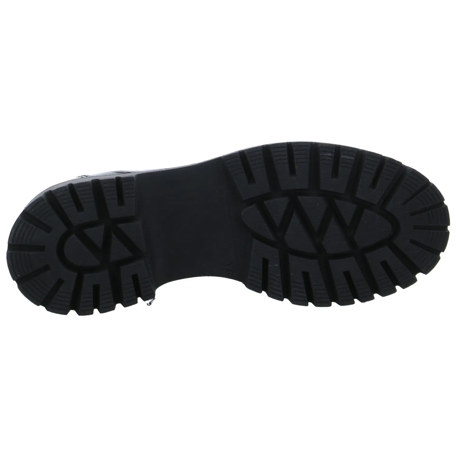 SCHUHENGEL Schnürschuh Schwarz Leder SCHUHENGEL Schnürschuh Schwarz Leder