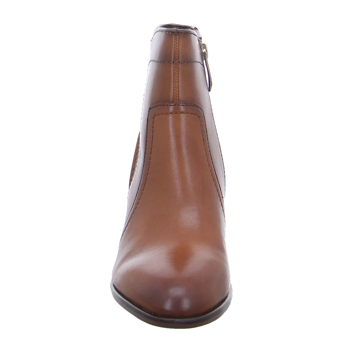 TAMARIS Stiefelette Cognac Leder TAMARIS Stiefelette Cognac Leder