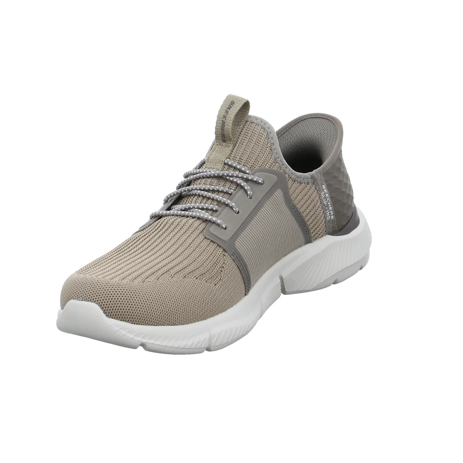 SKECHERS Air-Cooled Memory Foam Halbschuhe Sneaker Stoff Taupe Synthetik SKECHERS Air-Cooled Memory Foam Halbschuhe Sneaker Stoff Taupe Synthetik