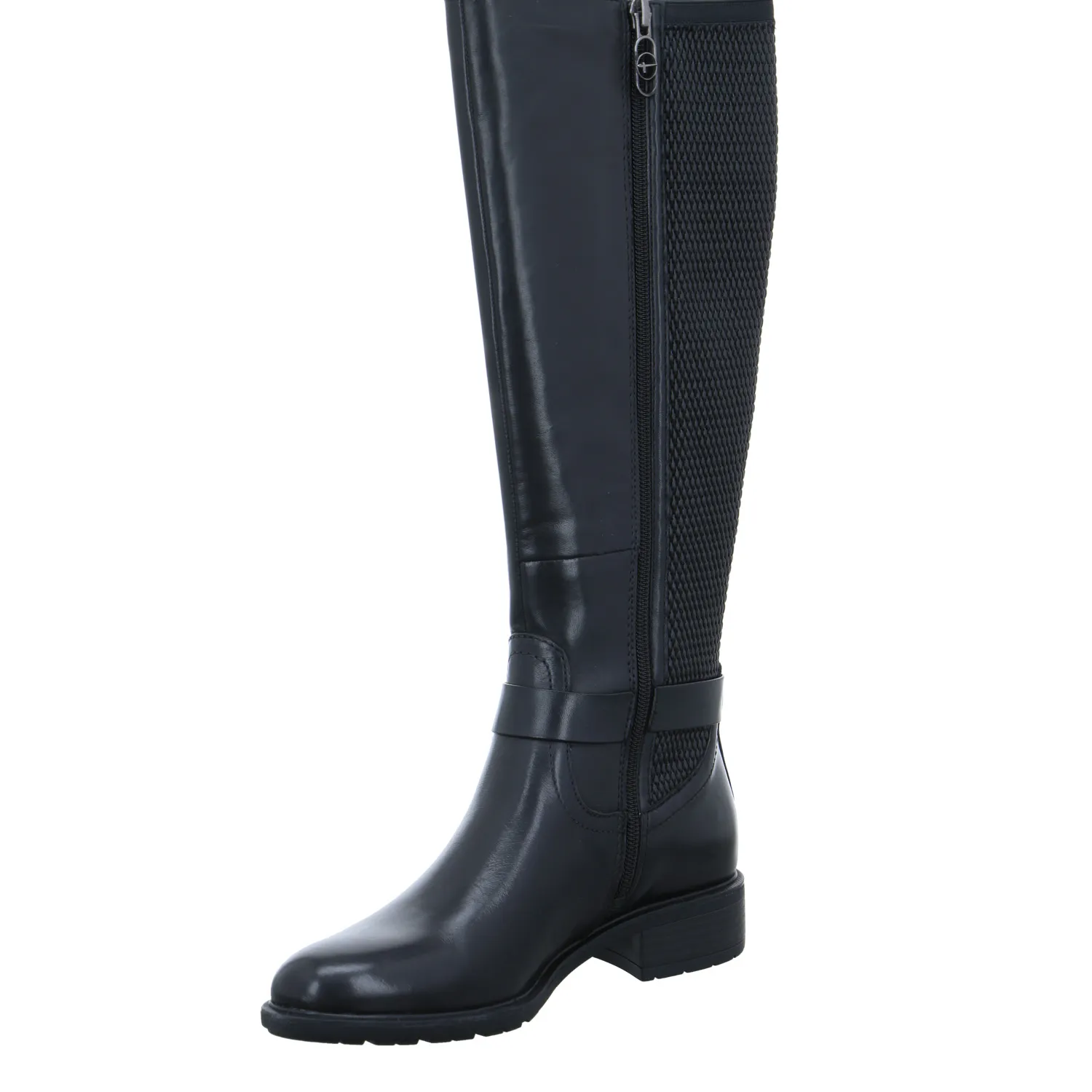 TAMARIS Stiefel Schwarz Leder TAMARIS Stiefel Schwarz Leder