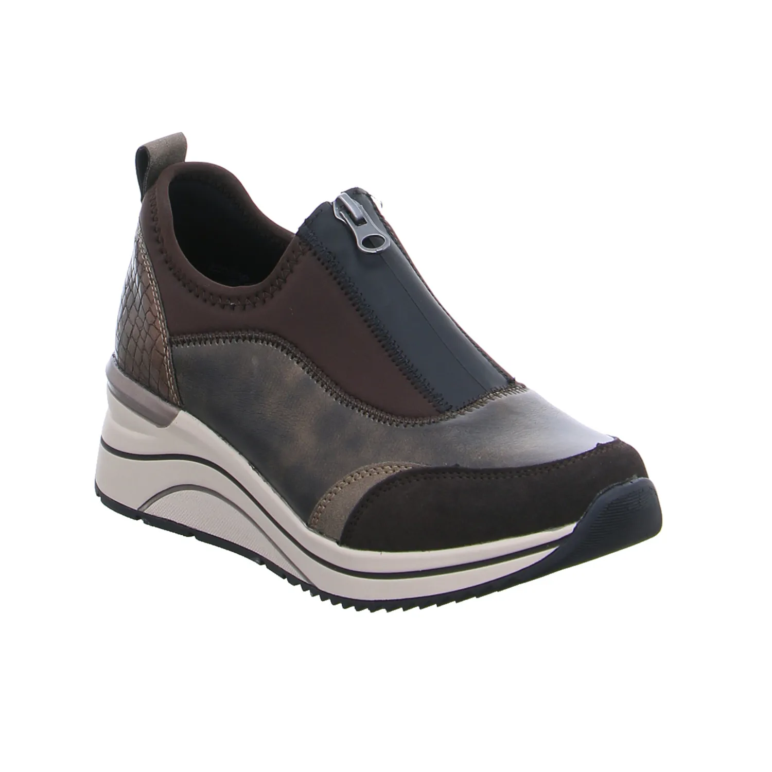 REMONTE Comfort-Slipper Braun Lederimitat REMONTE Comfort-Slipper Braun Lederimitat