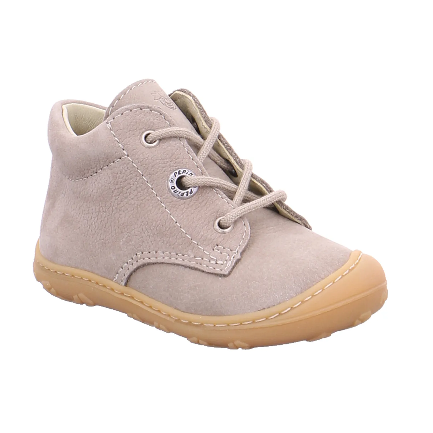 PEPINO Bottine Mädchen und Jungen Lauflernschuh Silber Leder PEPINO Bottine Mädchen und Jungen Lauflernschuh Silber Leder