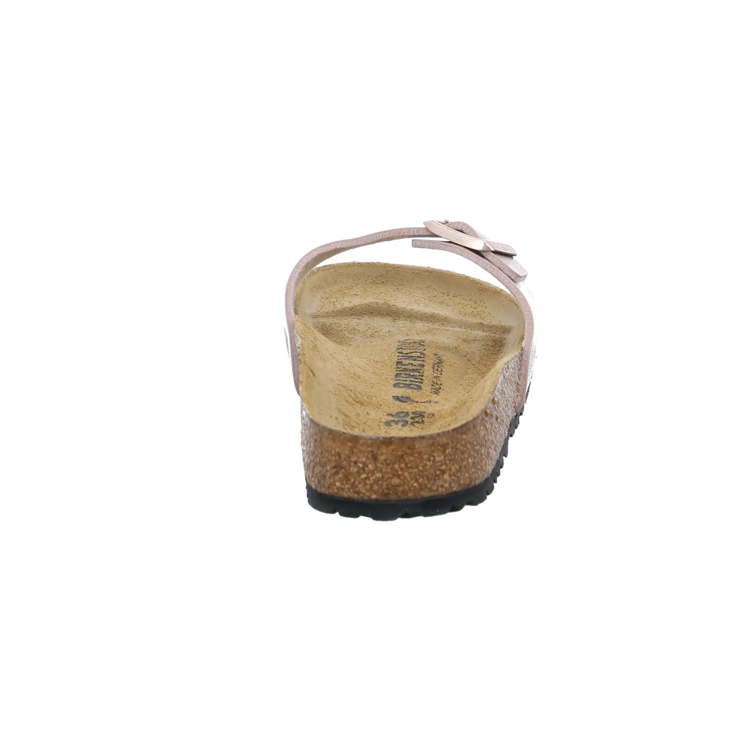 BIRKENSTOCK Bio-Fussbett Rosa Lederimitat 