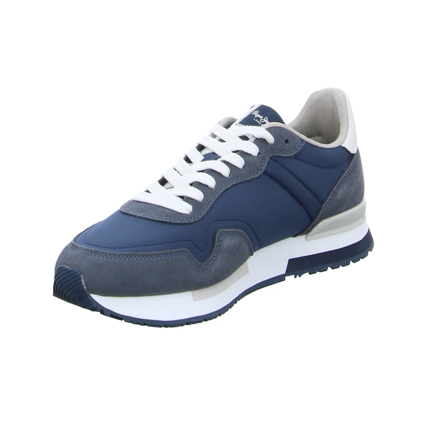 PEPE JEANS Halbschuhe Sneaker Blau Lederimitat PEPE JEANS Halbschuhe Sneaker Blau Lederimitat