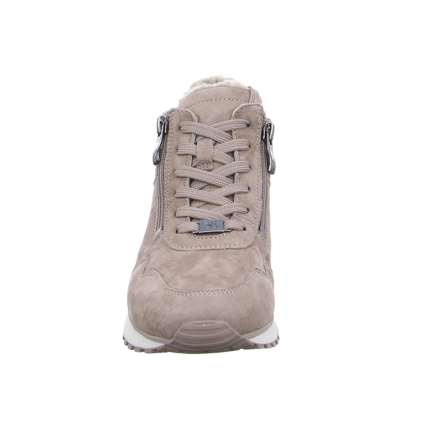 CAPRICE mit TEX Comfort-Mid Cut Sneaker Taupe Leder CAPRICE mit TEX Comfort-Mid Cut Sneaker Taupe Leder