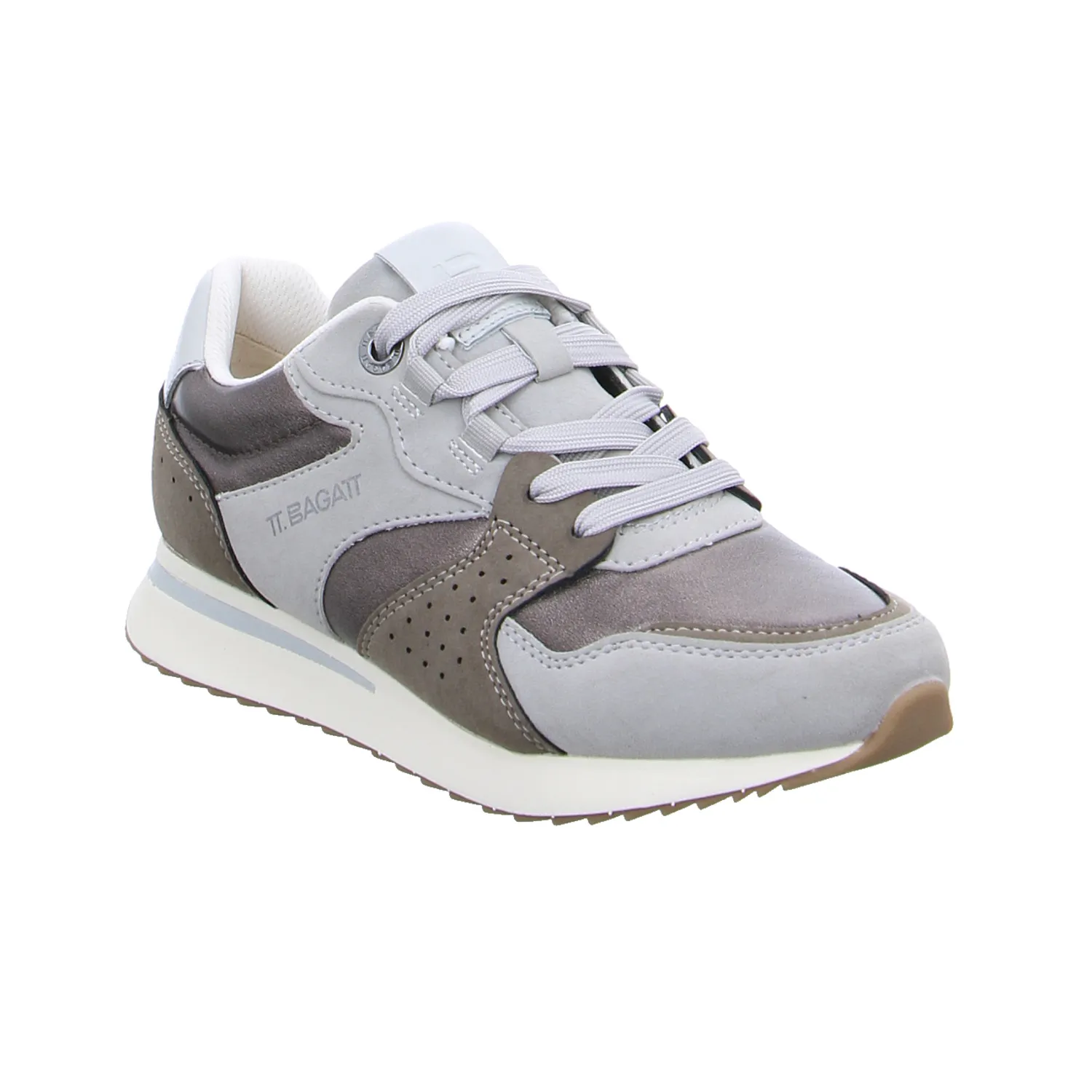BAGATT Sneaker Grau Lederimitat BAGATT Sneaker Grau Lederimitat