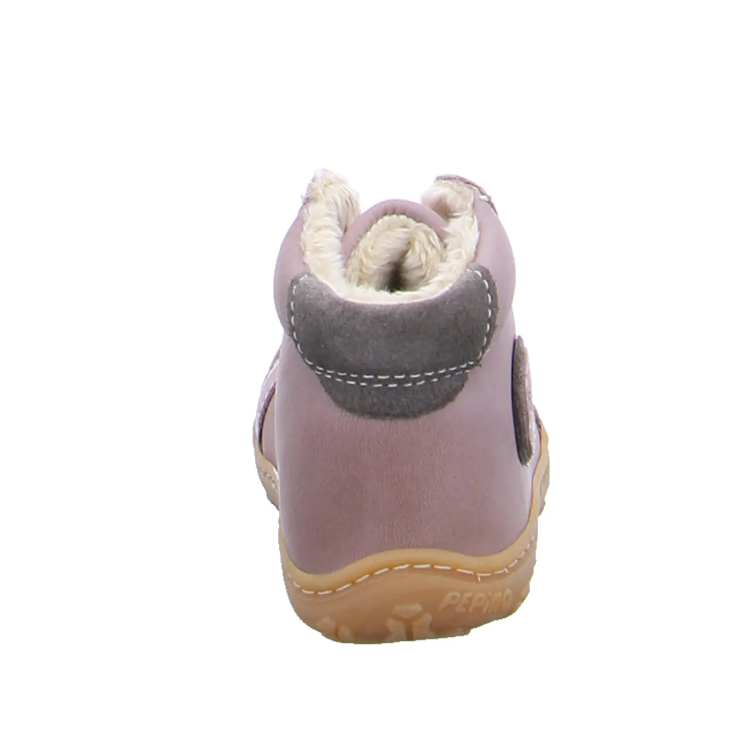 PEPINO Bottine Lauflernschuh Rosa Leder PEPINO Bottine Lauflernschuh Rosa Leder