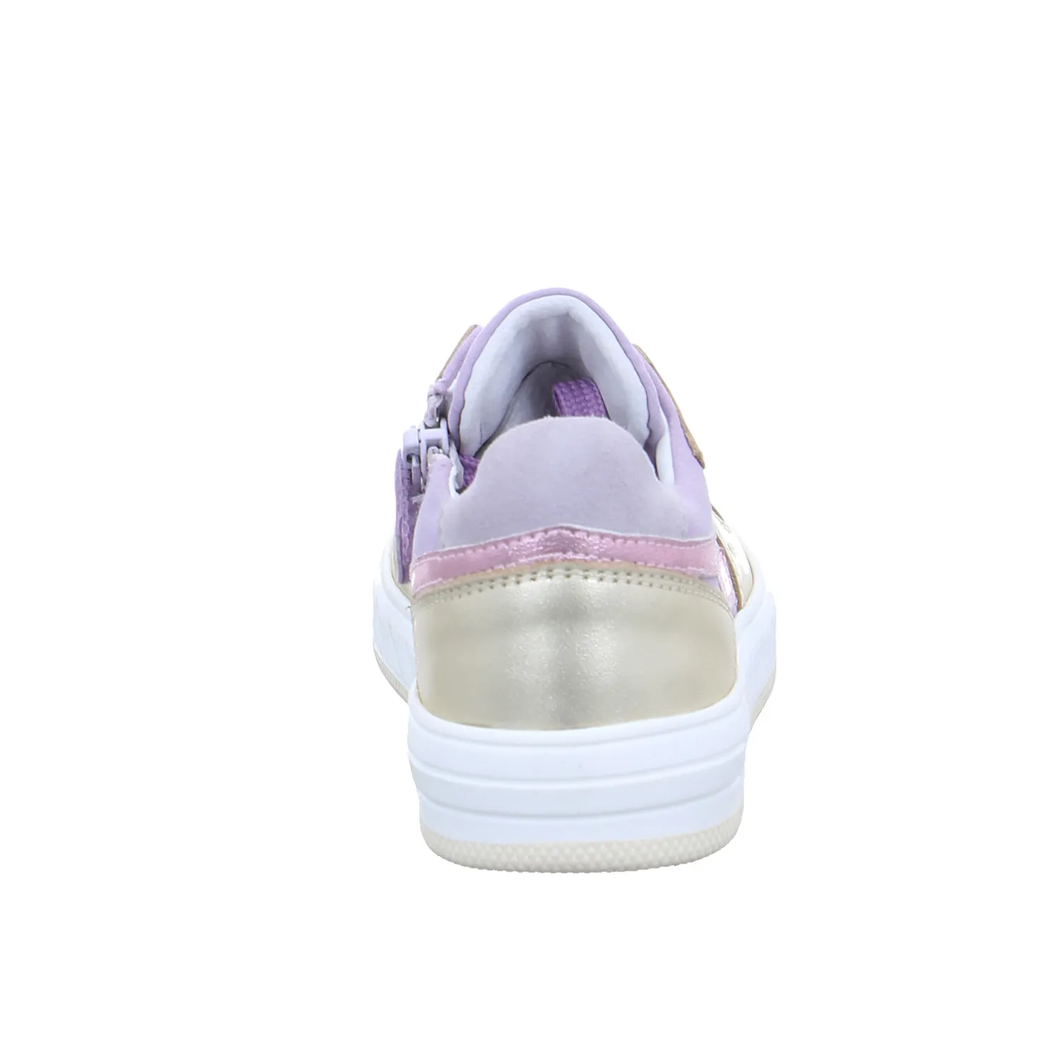 GATTINO Sneaker Kleinkinder-Halbschuh Binder Flieder Leder GATTINO Sneaker Kleinkinder-Halbschuh Binder Flieder Leder