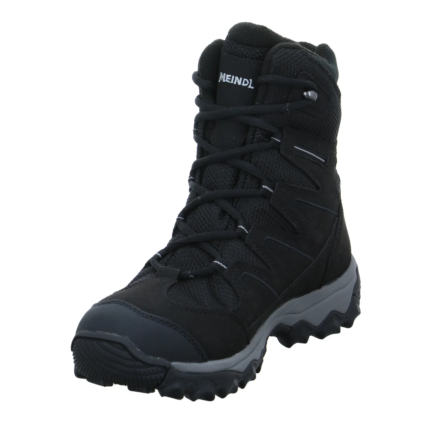 MEINDL mit Gore-Tex Snowboots Damen Schwarz Lederimitat MEINDL mit Gore-Tex Snowboots Damen Schwarz Lederimitat