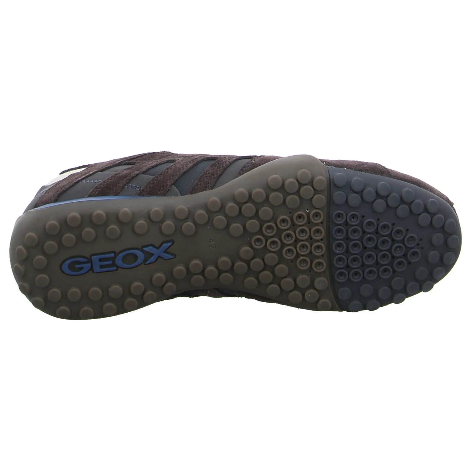 GEOX Halbschuhe Sneaker Braun Leder 