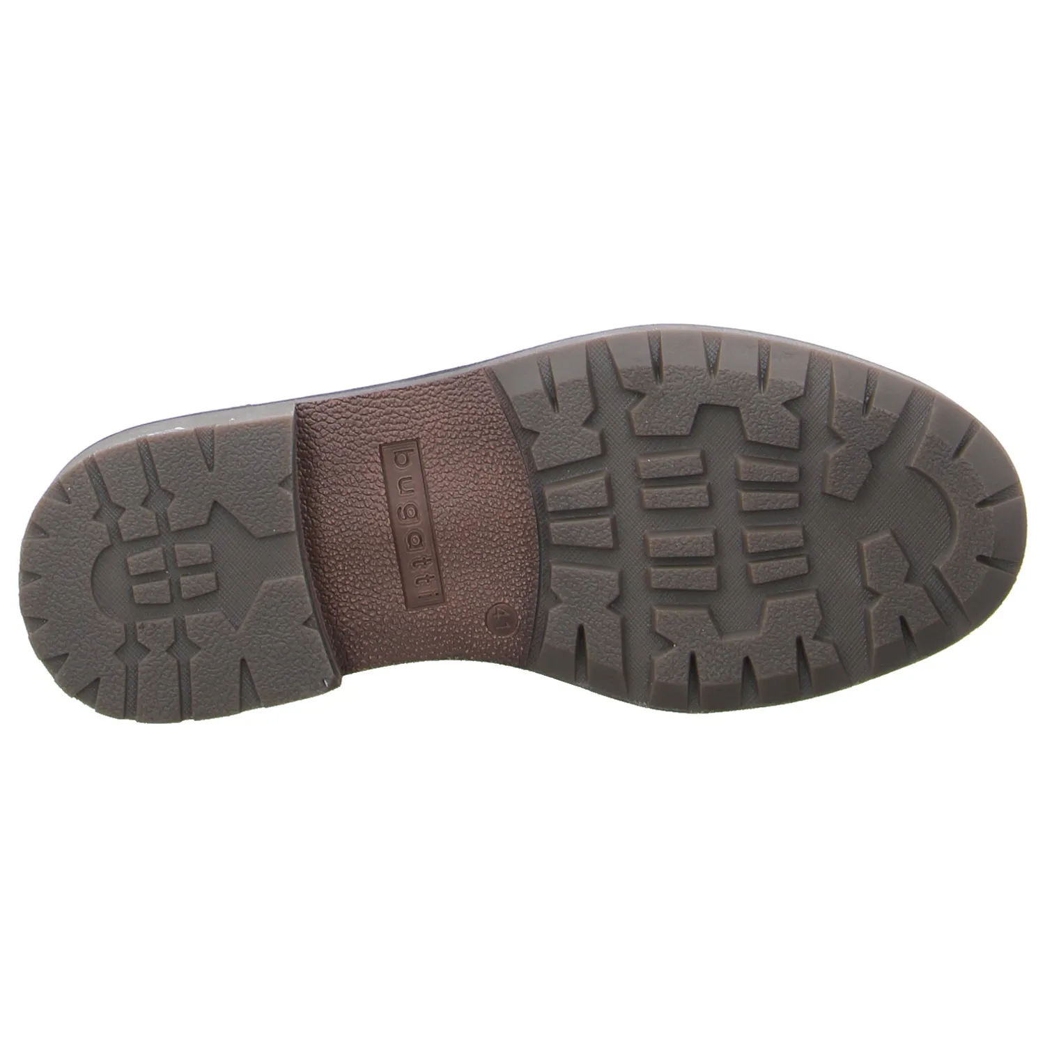BUGATTI SHOES Halbschuh-City Cognac Synthetik 