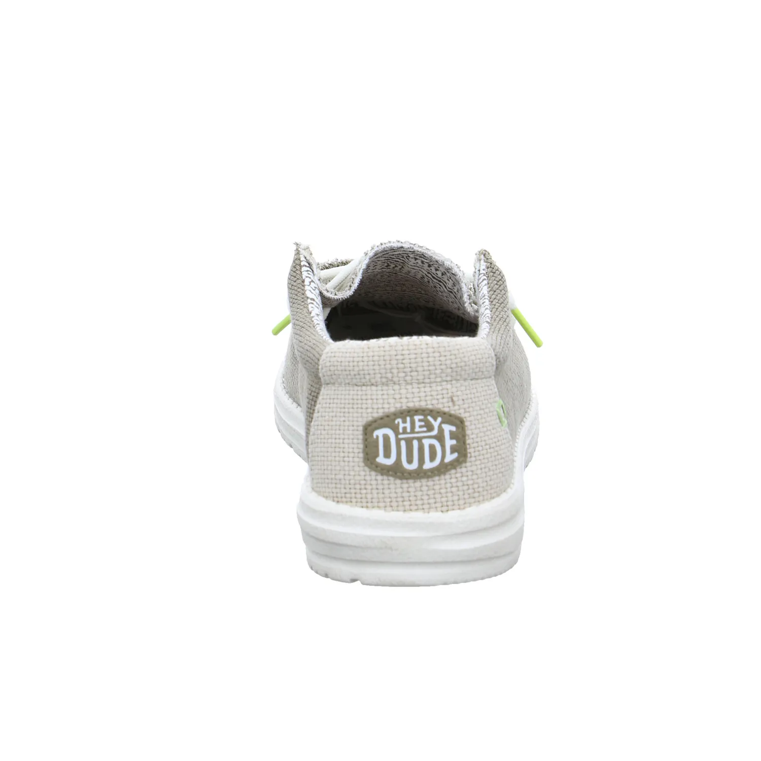 HEY DUDE Halbschuh Olive Textil 