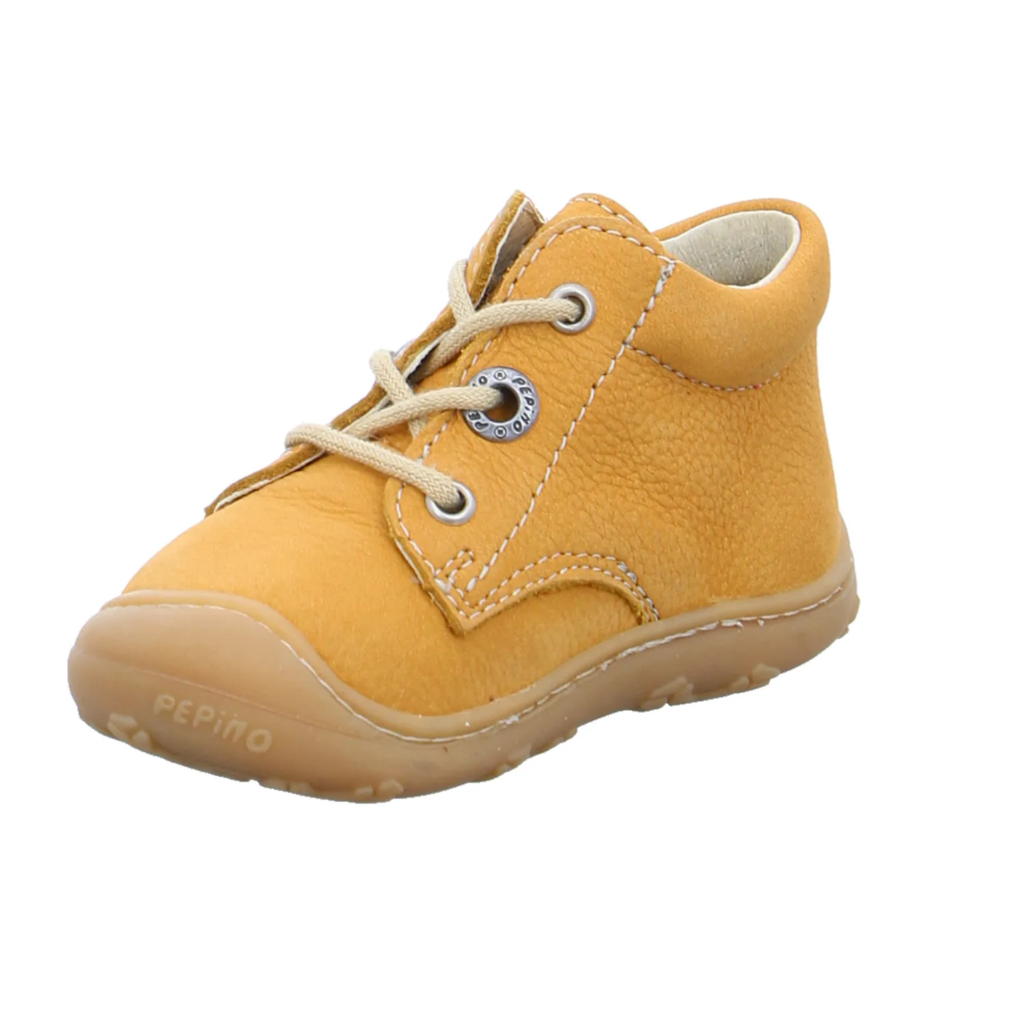 PEPINO Bottine Lauflernschuh Orange Leder PEPINO Bottine Lauflernschuh Orange Leder