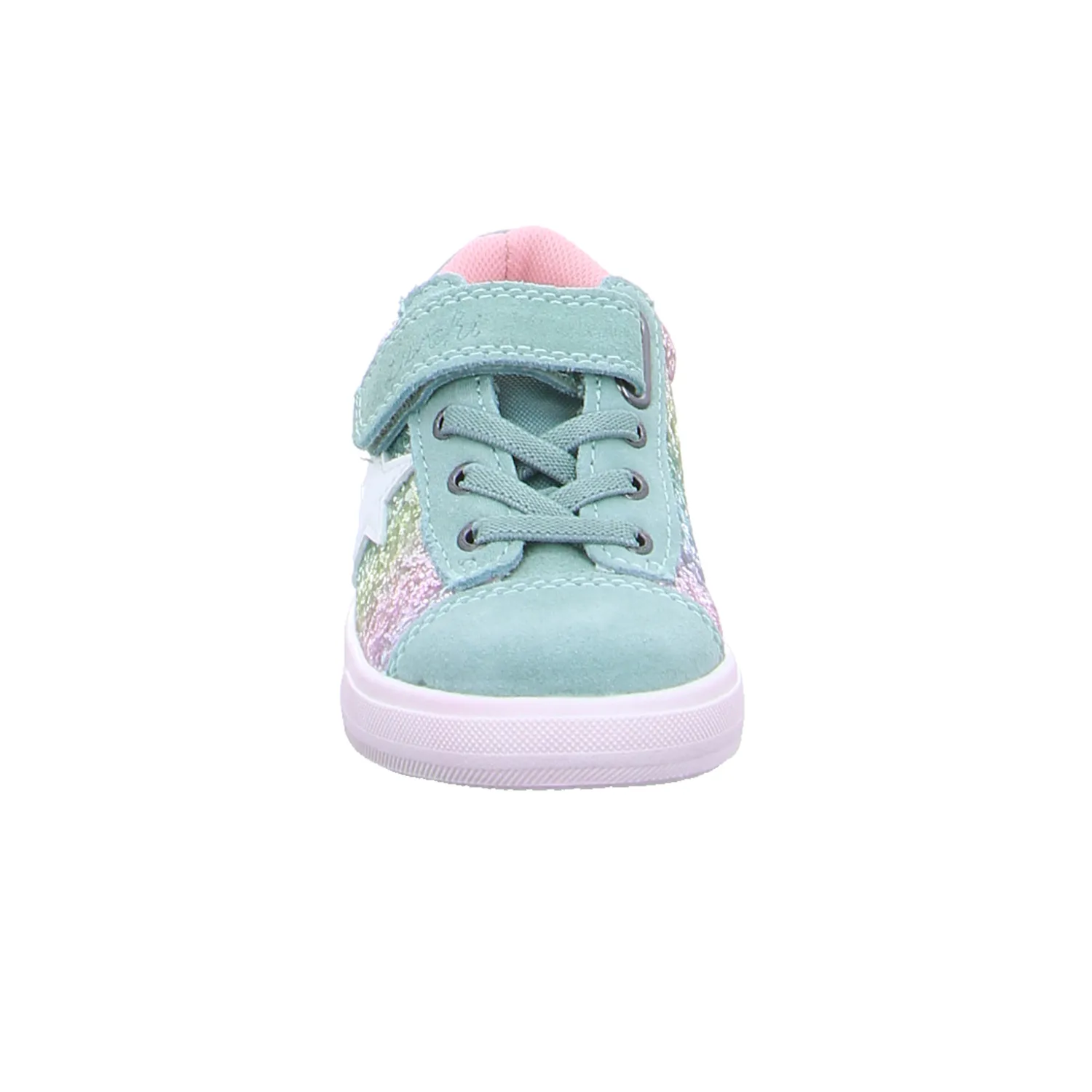 LURCHI Mädchensneaker Kleinkinder-Halbschuh Klett Pastelgrün Leder LURCHI Mädchensneaker Kleinkinder-Halbschuh Klett Pastelgrün Leder