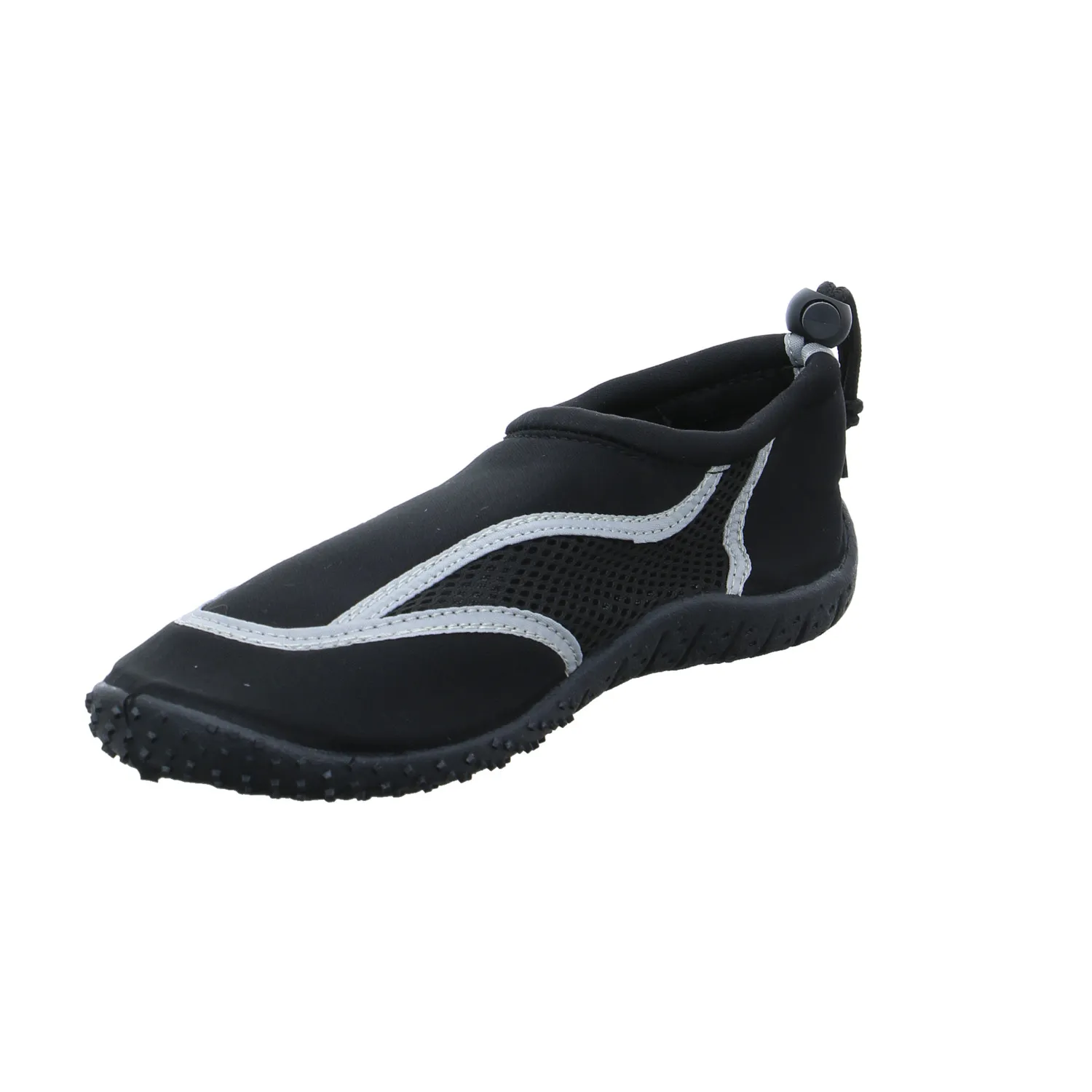 * BADSCHUHE UNISEX Schwarz Synthetik * BADSCHUHE UNISEX Schwarz Synthetik