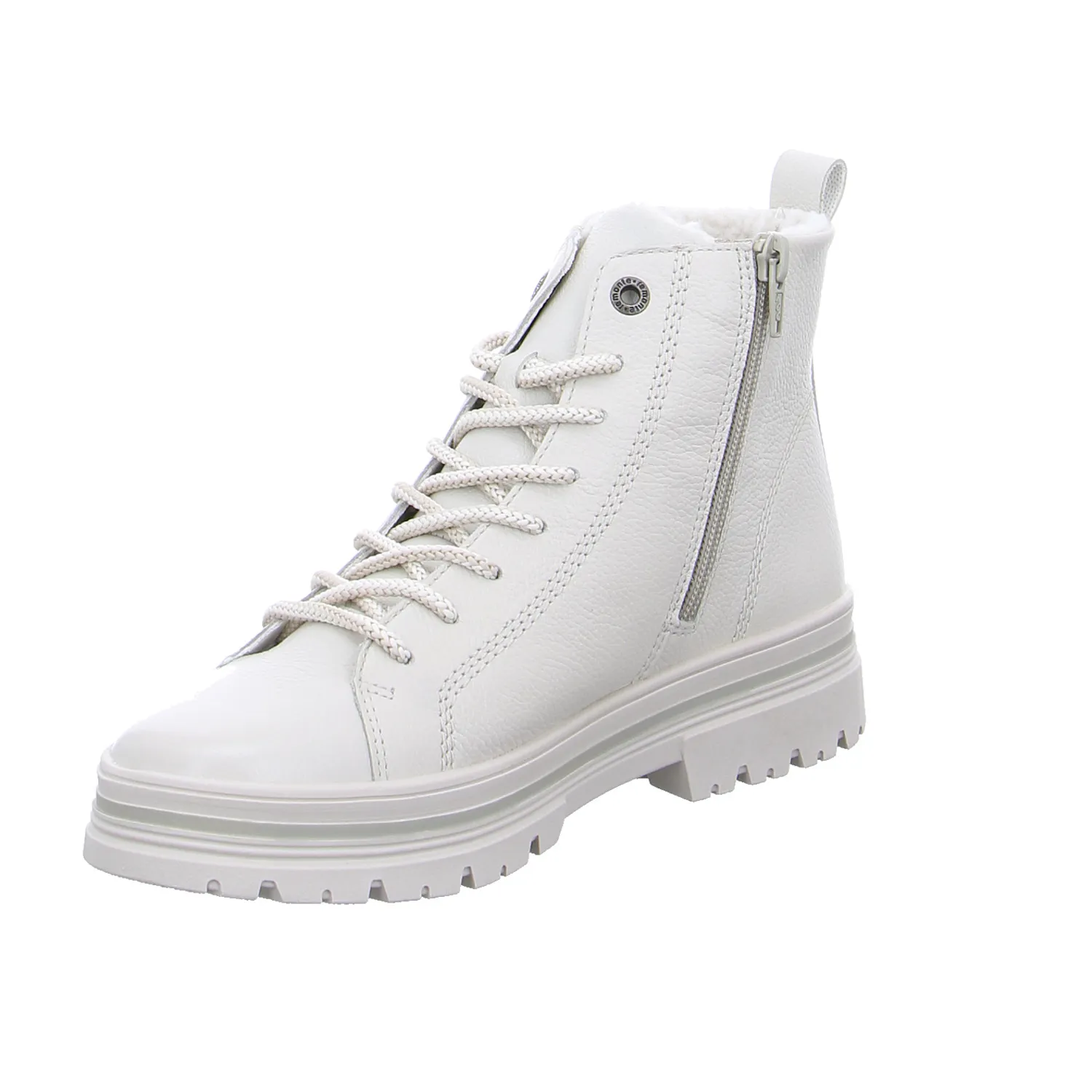 REMONTE Boot Offwhite Leder 