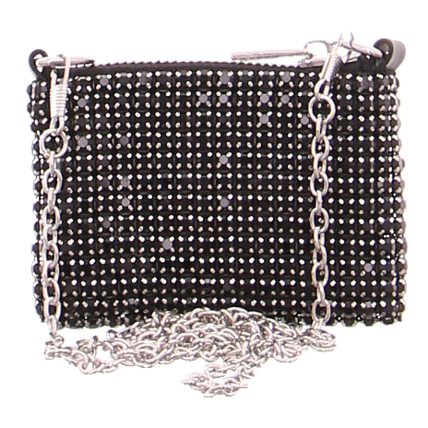 * Clutch / Abendtasche Schwarz Synthetik * Clutch / Abendtasche Schwarz Synthetik