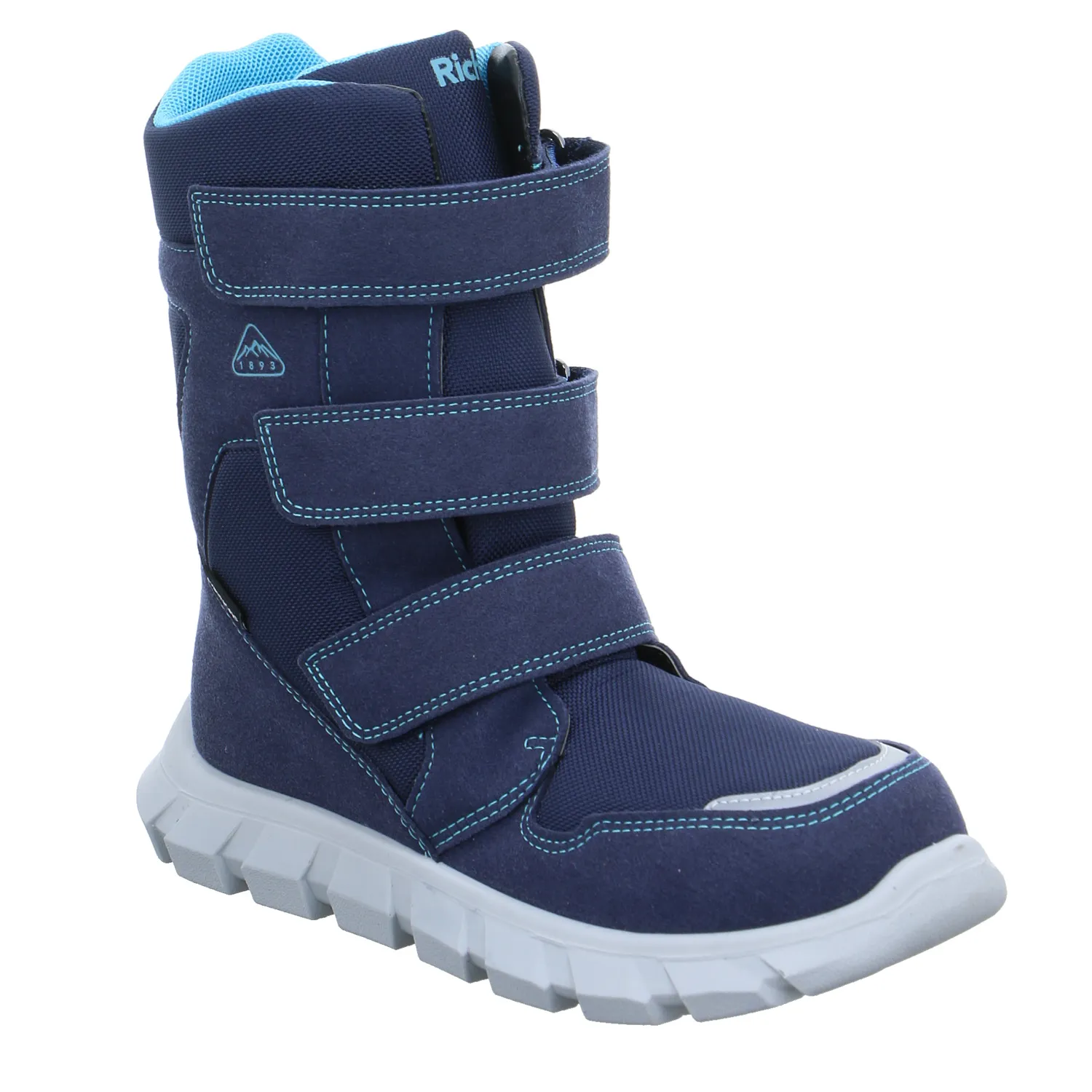 RICHTER Winterstiefel Unisex Kleinkinder-Snowboot Membran Blau Textil RICHTER Winterstiefel Unisex Kleinkinder-Snowboot Membran Blau Textil
