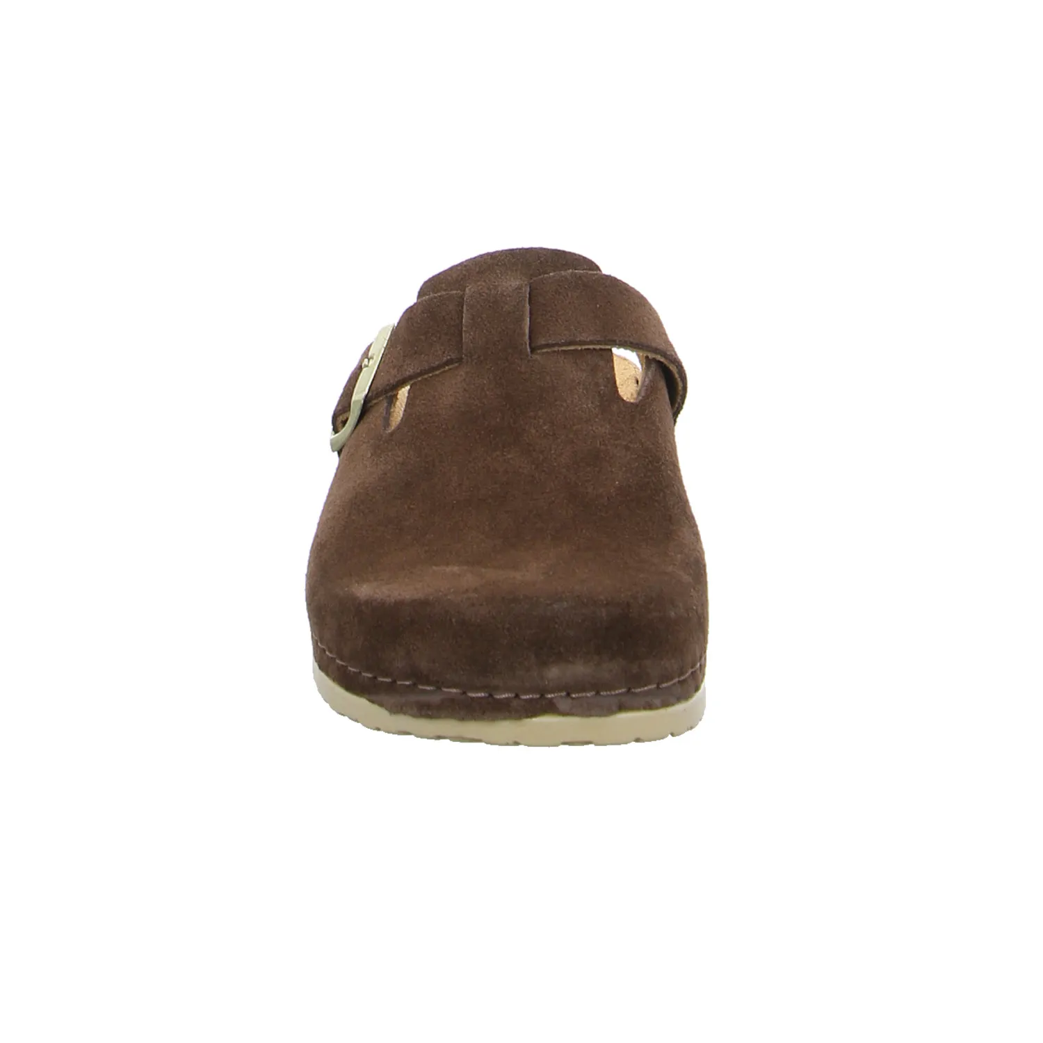 MUBB Pantolette Braun Leder MUBB Pantolette Braun Leder