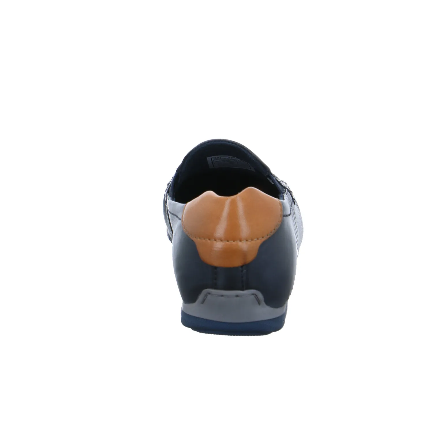 BUGATTI SHOES Halbschuh Blau Leder BUGATTI SHOES Halbschuh Blau Leder