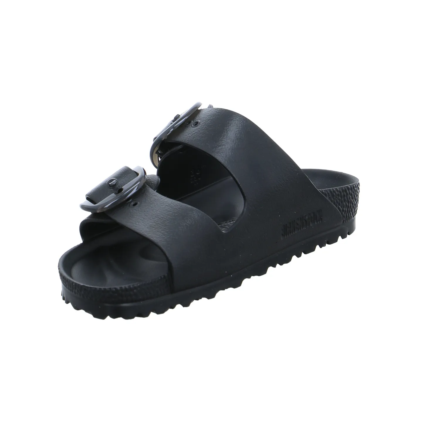 BIRKENSTOCK Badeschuh Schwarz Lederimitat 