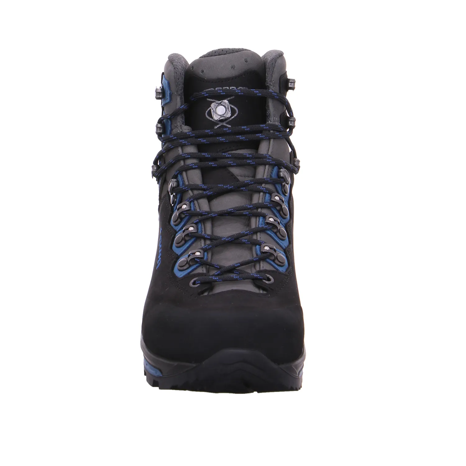 LOWA Trekkingschuhe Schwarz Leder 