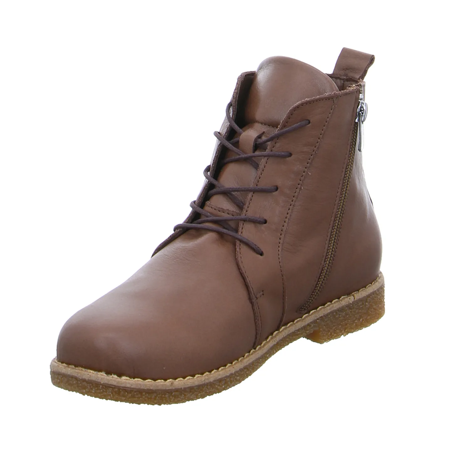 ANDREA CONTI Wechselfussbett Boot Braun Leder ANDREA CONTI Wechselfussbett Boot Braun Leder
