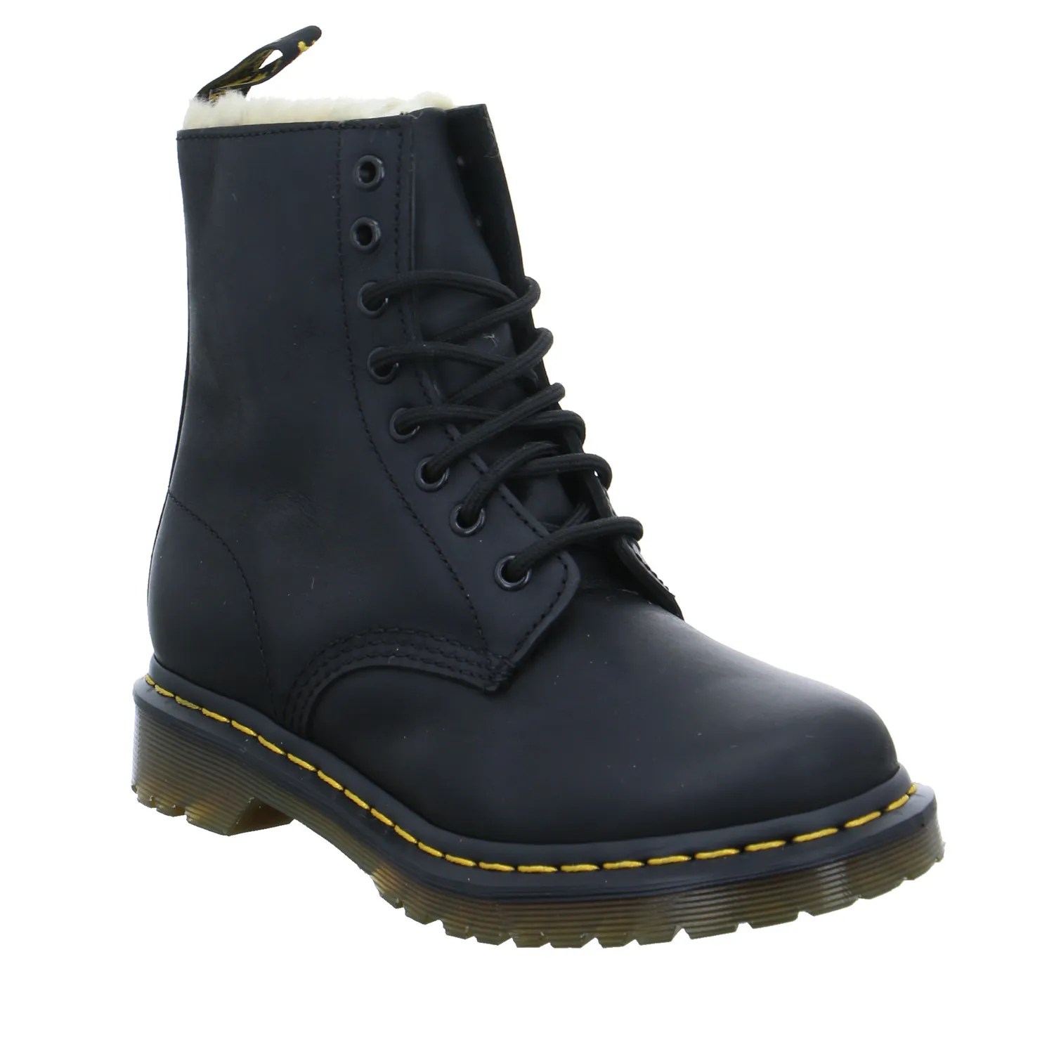DR. MARTENS Boot Schwarz Leder 