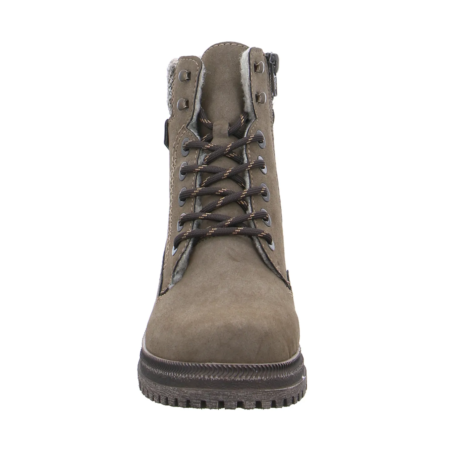RIEKER Boot Taupe Lederimitat RIEKER Boot Taupe Lederimitat