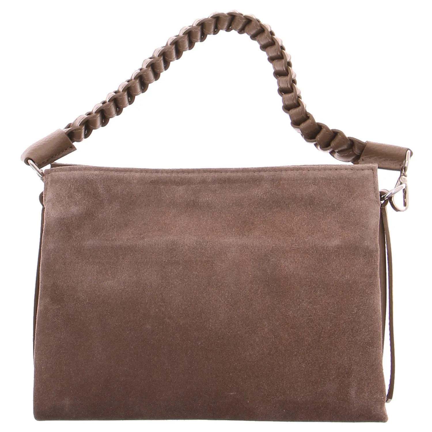 * Umhängetasche Taupe Leder * Umhängetasche Taupe Leder
