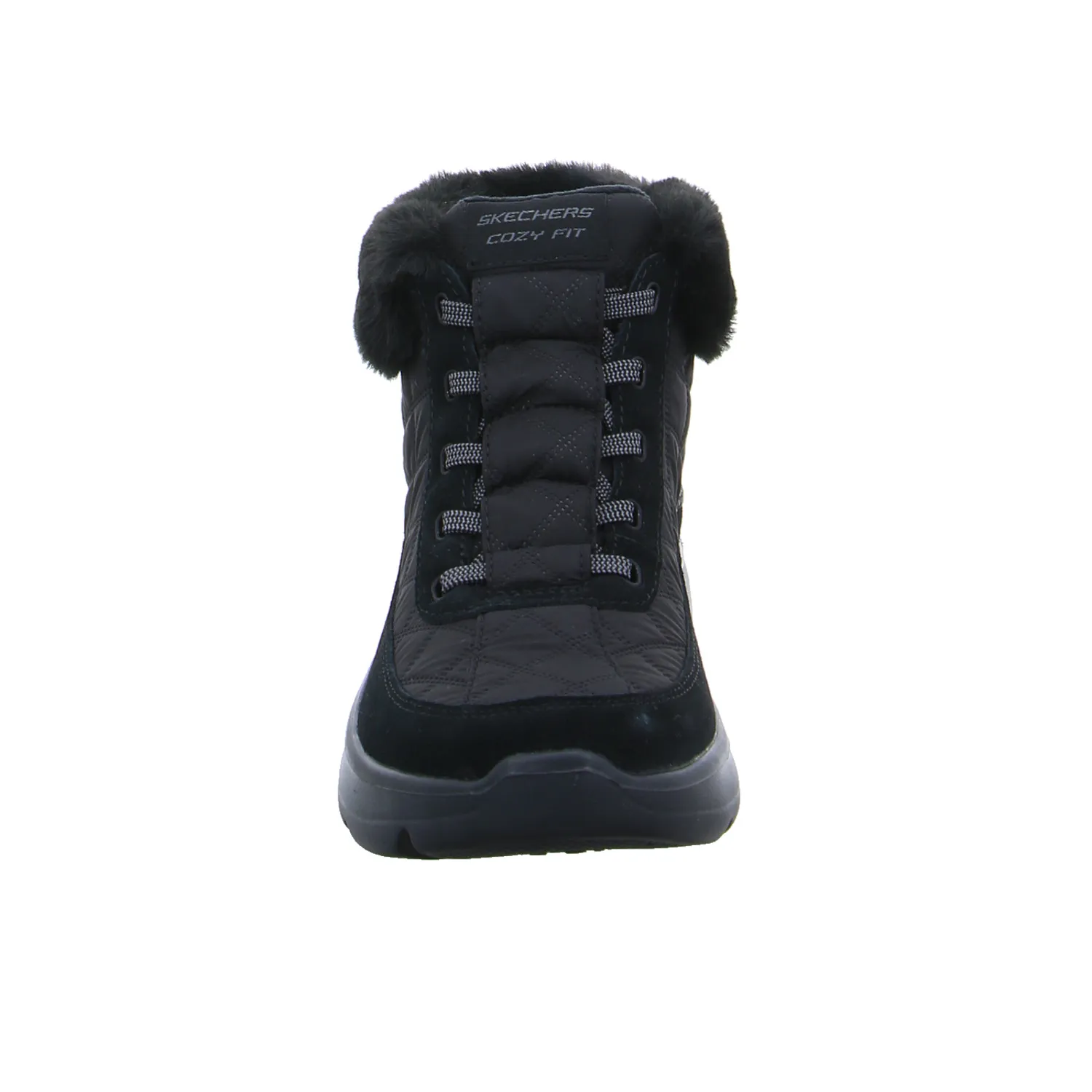 SKECHERS Snowboot Schwarz Lederimitat SKECHERS Snowboot Schwarz Lederimitat
