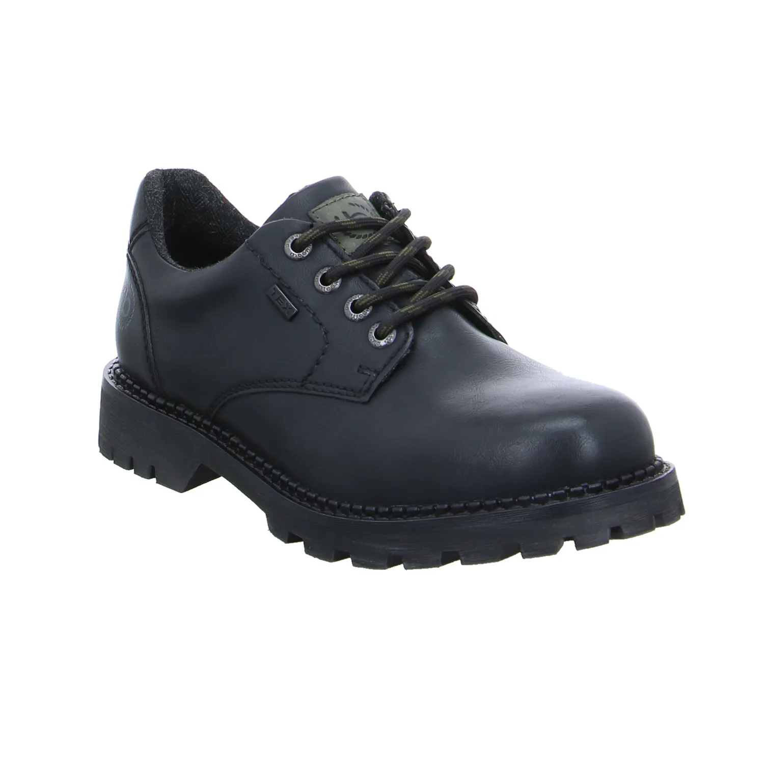 BUGATTI SHOES Halbschuh Schwarz Leder 