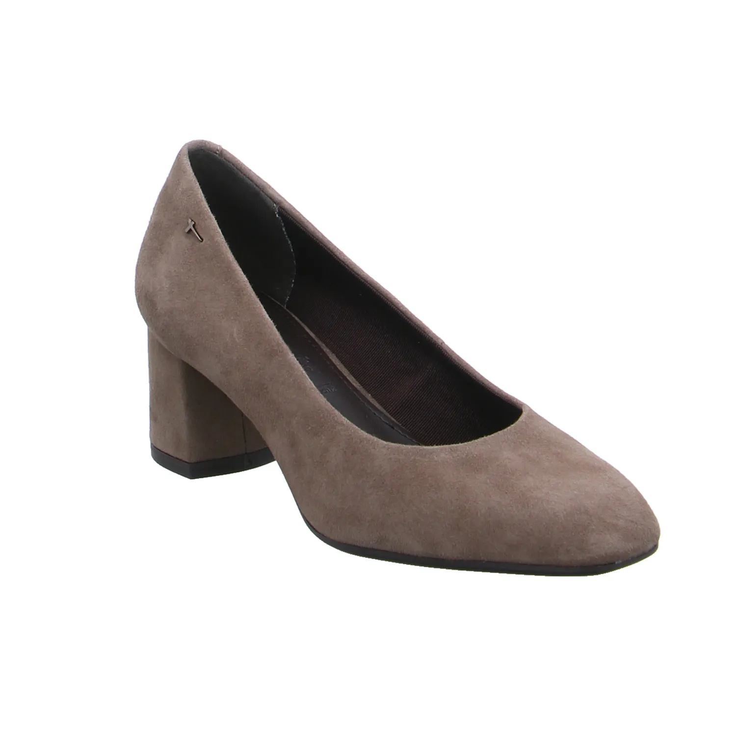 TAMARIS Pumps Taupe Leder 