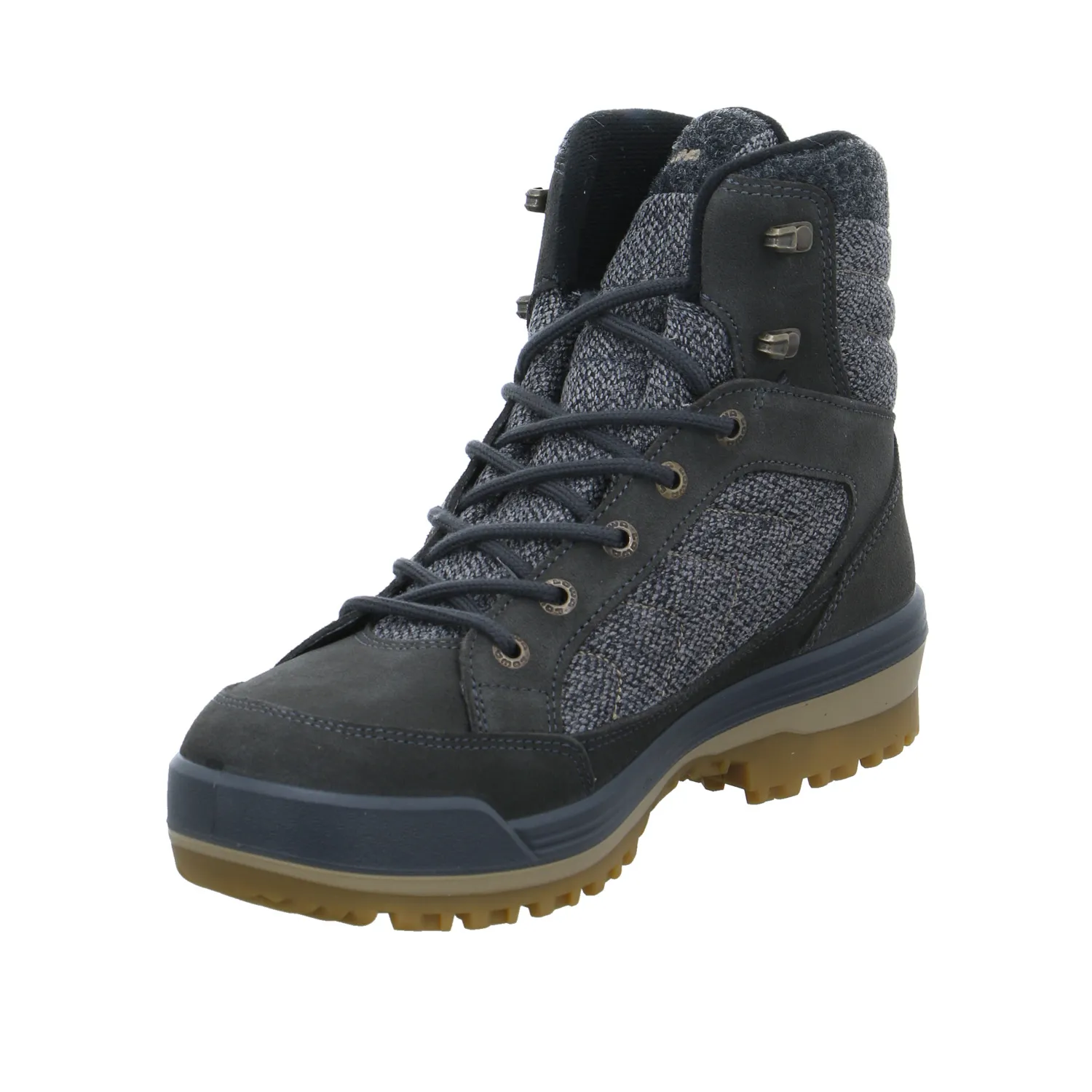 LOWA Snowboots Grau Leder LOWA Snowboots Grau Leder